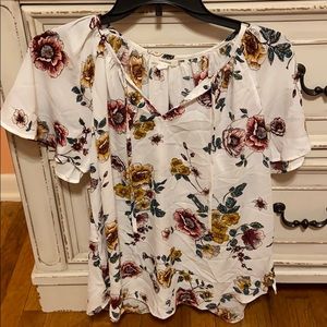 Maurice’s Floral Blouse